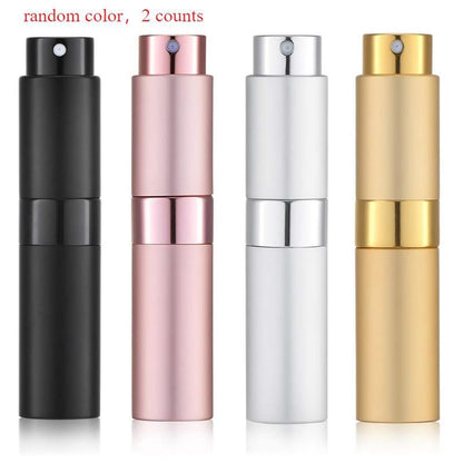 Portable Perfume Spray Bottle, 1 Count Refillable Perfume Atomizer, Perfume Dispenser Bottle, Perfume Container for Travel, Daily Use, Makeup