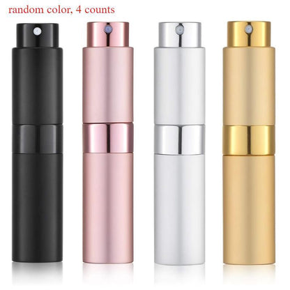 Portable Perfume Spray Bottle, 1 Count Refillable Perfume Atomizer, Perfume Dispenser Bottle, Perfume Container for Travel, Daily Use, Makeup