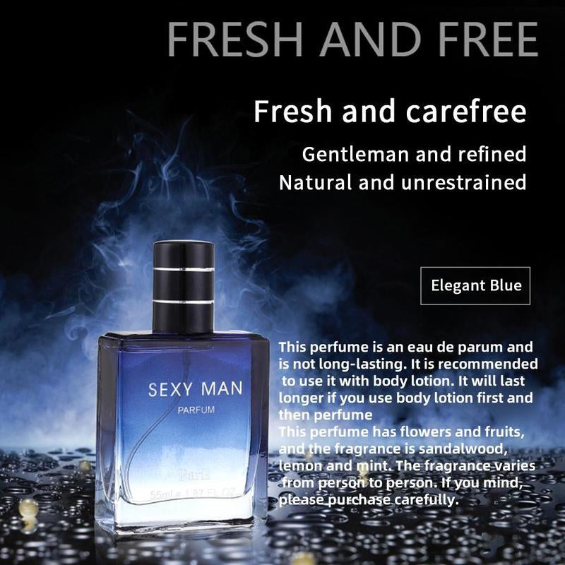 Men'S Light Fragrance Cologne Perfume, 1 Count Long Lasting Perfume, for Work Travel and Daily Use, Men Gifts, Christmas Gift, Perfume for Men, Fragrances Men, Portable, Scented Fragrance