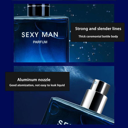 Men'S Light Fragrance Cologne Perfume, 1 Count Long Lasting Perfume, for Work Travel and Daily Use, Men Gifts, Christmas Gift, Perfume for Men, Fragrances Men, Portable, Scented Fragrance