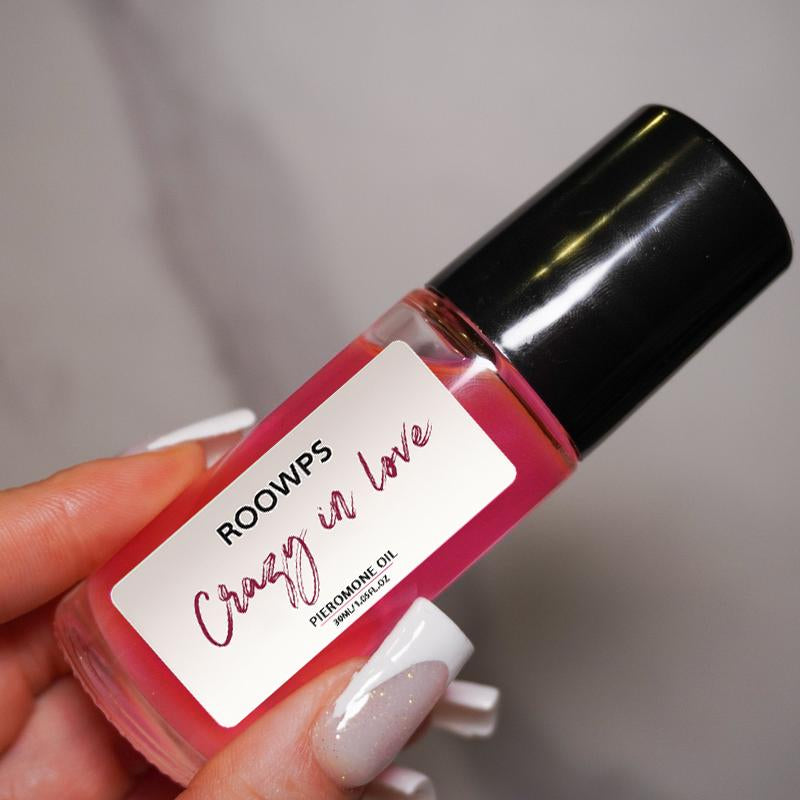 CRAZY in LOVE ROLL on OIL ROOWPS Roll on OIL Perfume, Exuding Charm and Allure, Pheromone Perfume. Long-Lasting Women'S Perfume with a Sweet Fruity Scent. Venom Pheromone Perfume Collection Fragrances Cosmetics Eau De Parfume