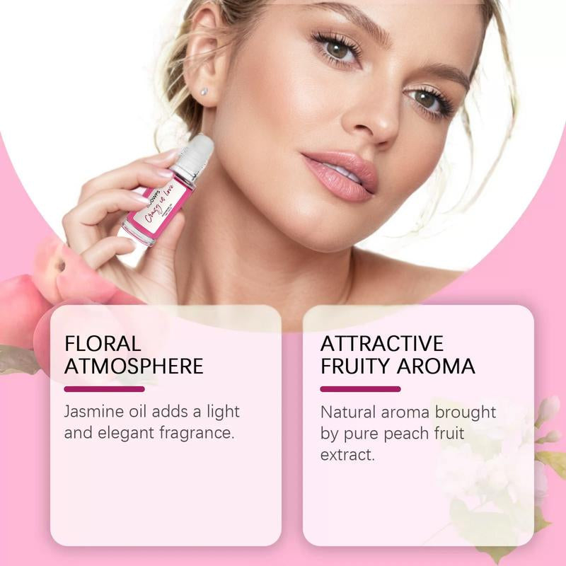 CRAZY in LOVE ROLL on Oil,Long Lasting Pheromone Roll-On Perfume for Women,Portable and Easy Perfumes for Women, Women'S Perfume for Daily Use, Christmas Gift,Long Lasting Fragrances, Floral Chypre Scent Fruity Sweet Floral Body Oil Lemon Balm