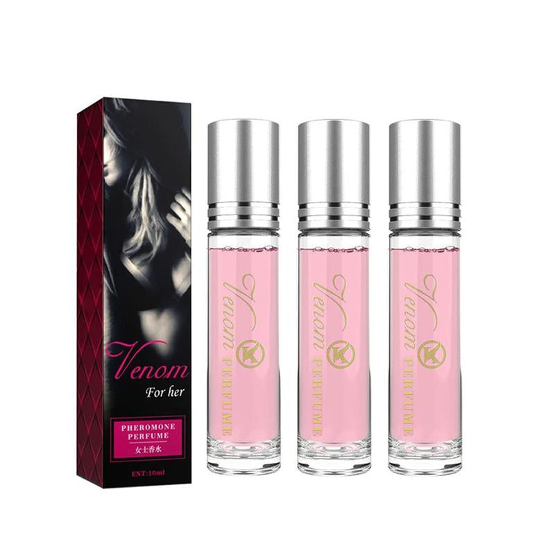Pheromone Venom Perfume 10Ml Portable Roller Ball Elegant - Fresh, Natural & Long Lasting Scent Ideal for Dating, Travel & Parties Christmas & Valentine'S Day