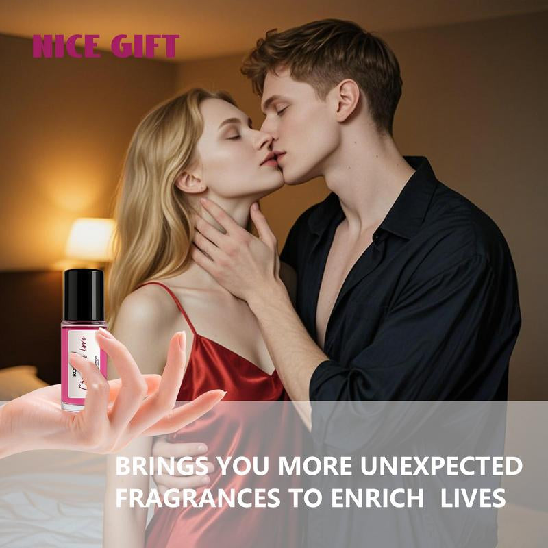 CRAZY in LOVE ROLL on Oil,Long Lasting Pheromone Roll-On Perfume for Women,Portable and Easy Perfumes for Women, Women'S Perfume for Daily Use, Christmas Gift,Long Lasting Fragrances, Floral Chypre Scent Fruity Sweet Floral Body Oil Lemon Balm