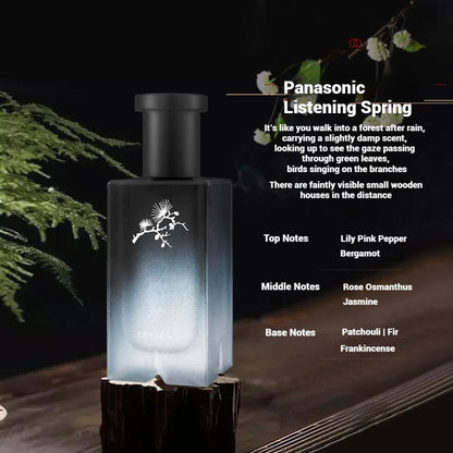 50Ml Woody Floral Perfume, Long Lasting Light Fragrance Perfume, Niche High-End Gift for Women & Men, Elegant Perfume Mist