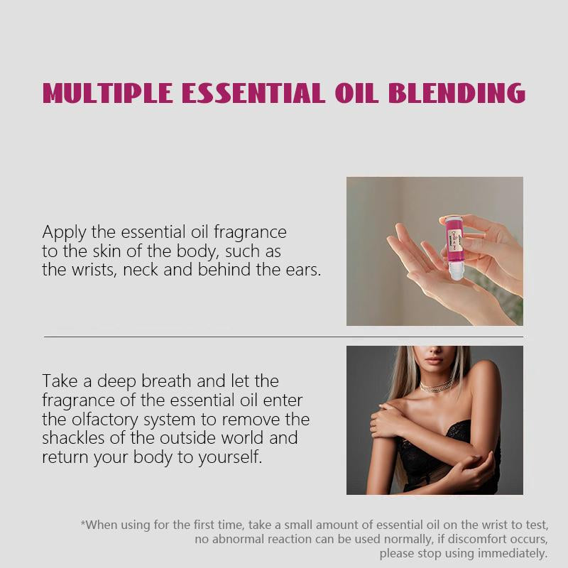 CRAZY in LOVE ROLL on Oil,Long Lasting Pheromone Roll-On Perfume for Women,Portable and Easy Perfumes for Women, Women'S Perfume for Daily Use, Christmas Gift,Long Lasting Fragrances, Floral Chypre Scent Fruity Sweet Floral Body Oil Lemon Balm