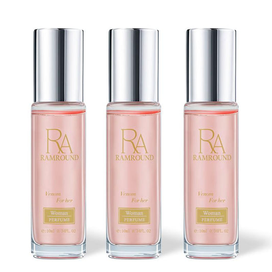 3Pcs Pheromone Perfume Roll-On 30Ml Natural Scent Boost for Women | Date Night & Party Confidence Enhancer Travel-Friendly Gift Set (Mother’S Day/Fall)