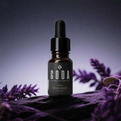 GODA Pheromone Perfume for Women - Long-Lasting Women'S Fragrance with Jasmine and Rose Flower Fragrance Oils with Sweet Notes - Vegan and Cruelty-Free Travel Fragrance - 15 Ml / 0.50 Fl.