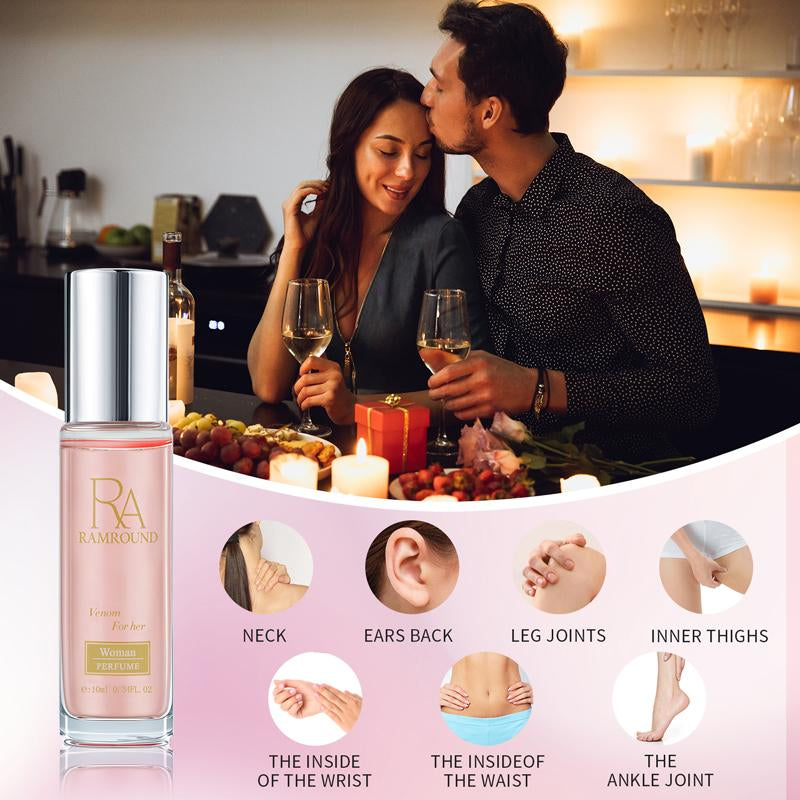 3Pcs Pheromone Perfume Roll-On 30Ml Natural Scent Boost for Women | Date Night & Party Confidence Enhancer Travel-Friendly Gift Set (Mother’S Day/Fall)