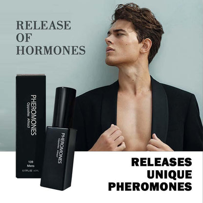 Pheromone Perfume for Men - Opposites Attract 5Ml 12-Hour Lasting Magnetic Attraction, a Fashionable Perfume That Enhances Confidence Aromatic Citrusy Fragrance